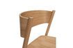 Miniature Oblique light beech bar chair 5