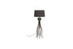 Miniature Octopus table lamp in gray aluminum 2