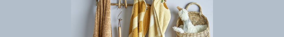 Material Details OEKO-TEX brown cotton towel Agnes