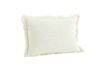 Miniature Off-white cotton Quilt cushion cover 1