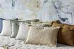 Miniature Off-white cotton Quilt cushion cover 4