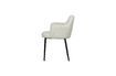 Miniature Off-white sheepskin effect chair Dining 3