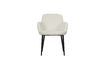 Miniature Off-white sheepskin effect chair Dining 1