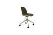 Miniature Office chair with green fabric wheels Albert Kuip 1