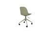 Miniature Office chair with green fabric wheels Albert Kuip 8