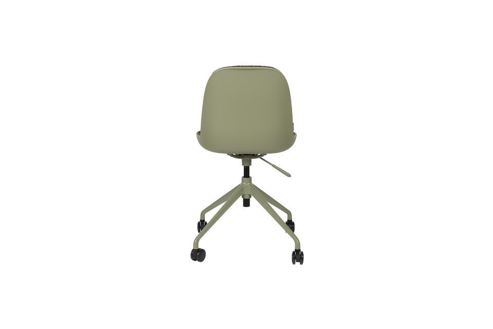 Office chair with green fabric wheels Albert Kuip - 3