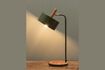 Miniature Olive green metal table lamp 5