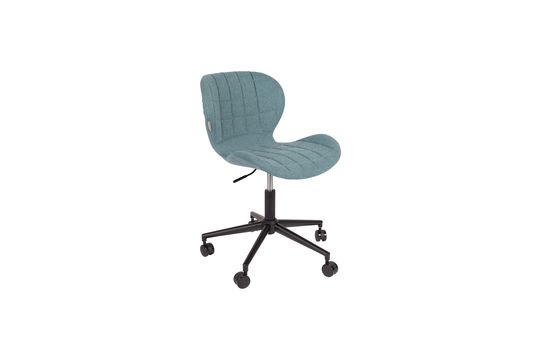 OMG Office chair black and blue Clipped