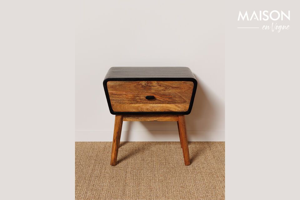 Combine practicality and elegance with our mango bedside table.