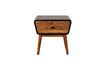 Miniature Onor dark wood bedside table 1