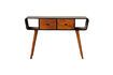 Miniature Onor dark wood console 4