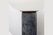 Miniature Opal black marble table lamp 2