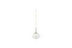 Miniature Opal white glass pendant light 1