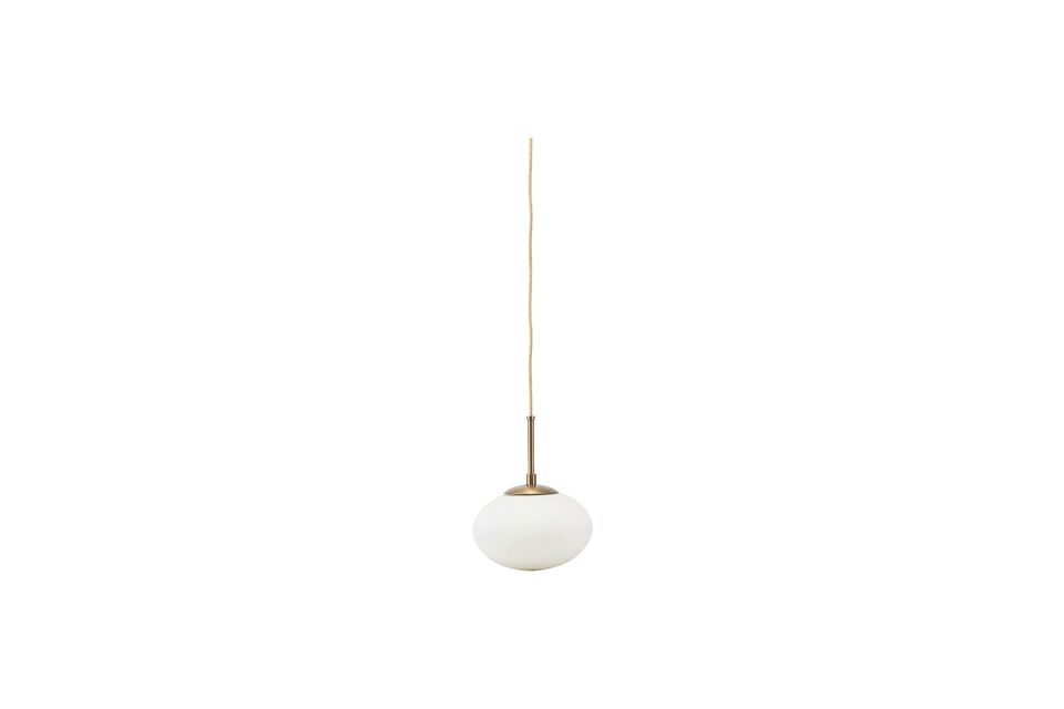 Opal white glass pendant light House Doctor