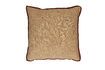 Miniature Opposites beige cotton cushion 1