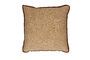 Miniature Opposites beige cotton cushion Clipped