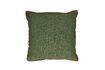 Miniature Opposites green cotton cushion 1