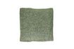 Miniature Opposites pale green linen cushion 1