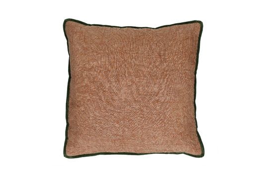 Opposites peach cotton cushion Clipped