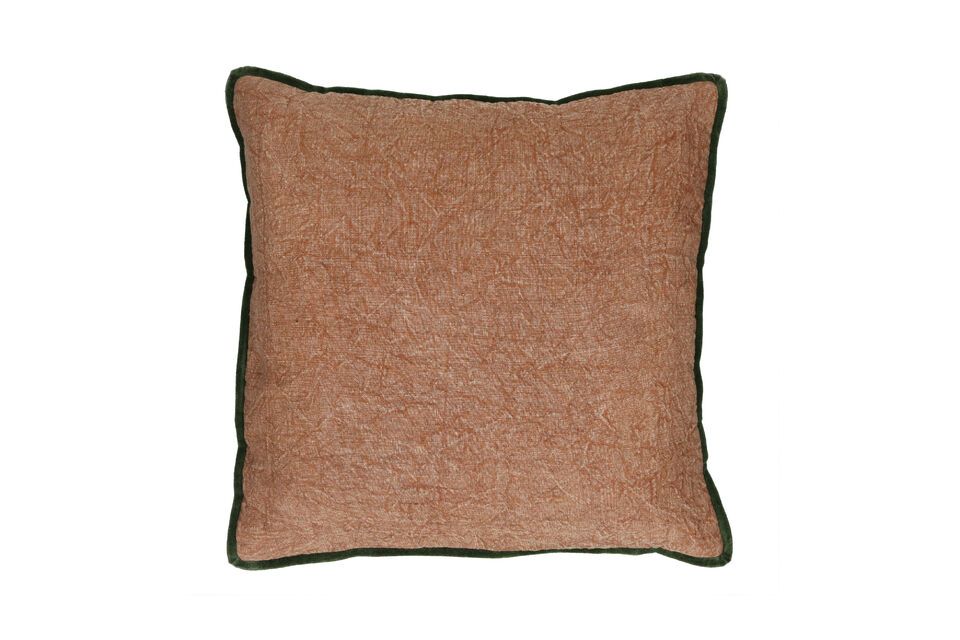 Opposites peach cotton cushion Pomax