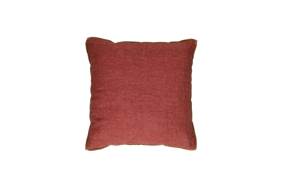 Opposites pink cotton cushion Pomax