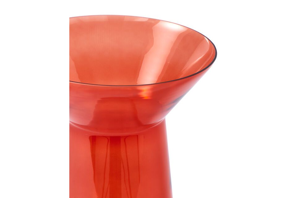 Discover our Orange Long Neck Glass Vase, perfect for bringing a touch of elegance to your home