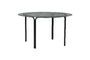 Miniature Orbit black glass coffee table Clipped