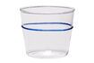 Miniature Orbit blue glass water glass 1