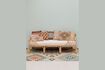 Miniature Origan beige rattan bench 2