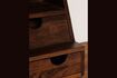 Miniature Oswald dark wood desk organizer 6