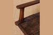 Miniature Otis brown rattan armchair 2