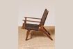 Miniature Otis brown rattan armchair 4