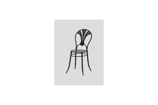 Otta grey metal chair Clipped