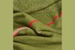 Miniature Outline green cotton throw 5