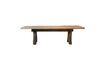 Miniature Oviston 260cm brown reclaimed wood dining table 3