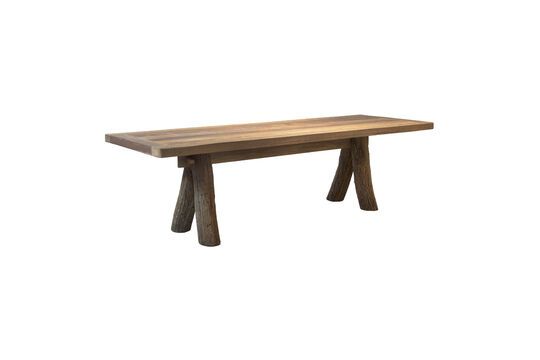 Oviston 260cm brown reclaimed wood dining table Clipped