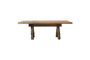 Miniature Oviston brown wood dining table 220cm Clipped