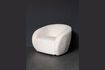 Miniature Oxygène white fabric armchair 1