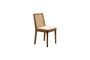 Miniature Pablo dark wood chair Clipped