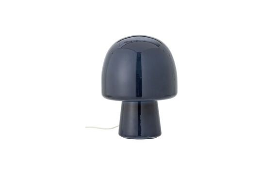 Paddy blue glass table lamp Clipped