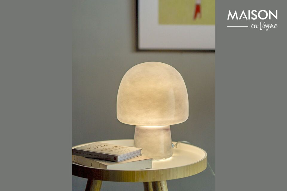 Discover timeless elegance with our elegantly crafted glass table lamp