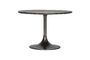 Miniature Pan black aluminum coffee table Clipped