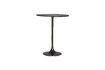 Miniature Pan black aluminum dining table 3