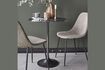 Miniature Pan black aluminum dining table 1