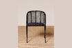 Miniature Panama black rattan chair 2