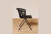 Miniature Panama black rattan chair 4