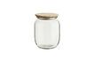 Miniature Pango glass jar with mango lid 1