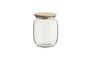 Miniature Pango glass jar with mango lid Clipped