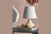 Miniature Panola natural rubberwood table lamp 3