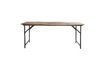 Miniature Party dining table in light wood 1